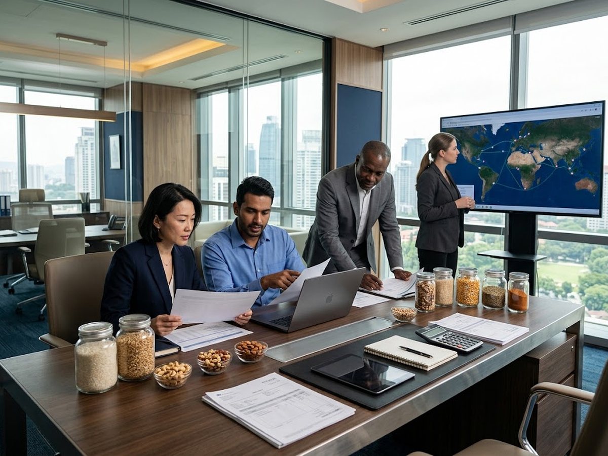 The XINYI Smart Service trading desk in Kuala Lumpur