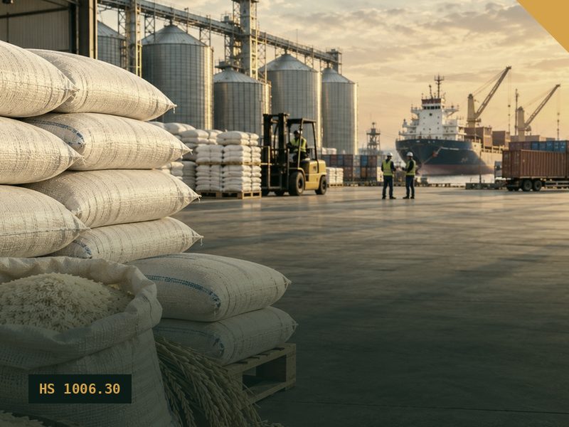 Basmati Rice for export from Malaysia