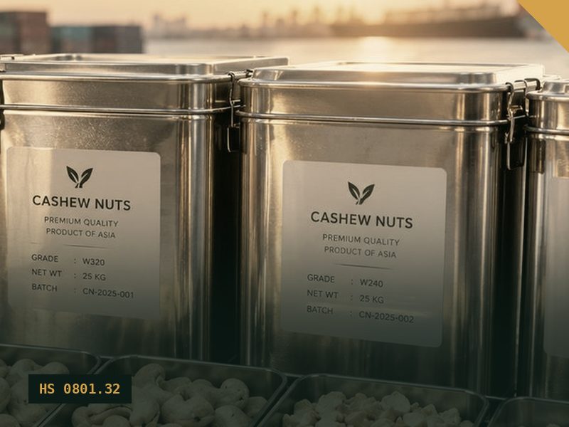 Cashew Kernels W320 for export from Malaysia