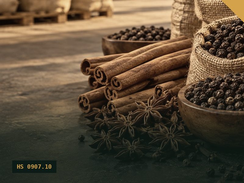 Cloves for export from Malaysia