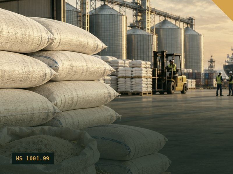 Milling Wheat for export from Malaysia