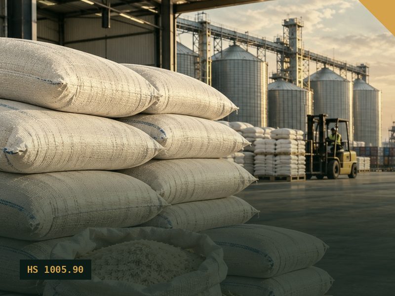 Yellow Maize (Corn) for export from Malaysia